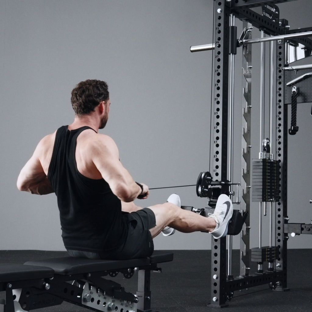 ANUBIS™-2.0 Ultimate Smith Machine Functional Trainer With Dual Weight Stacks