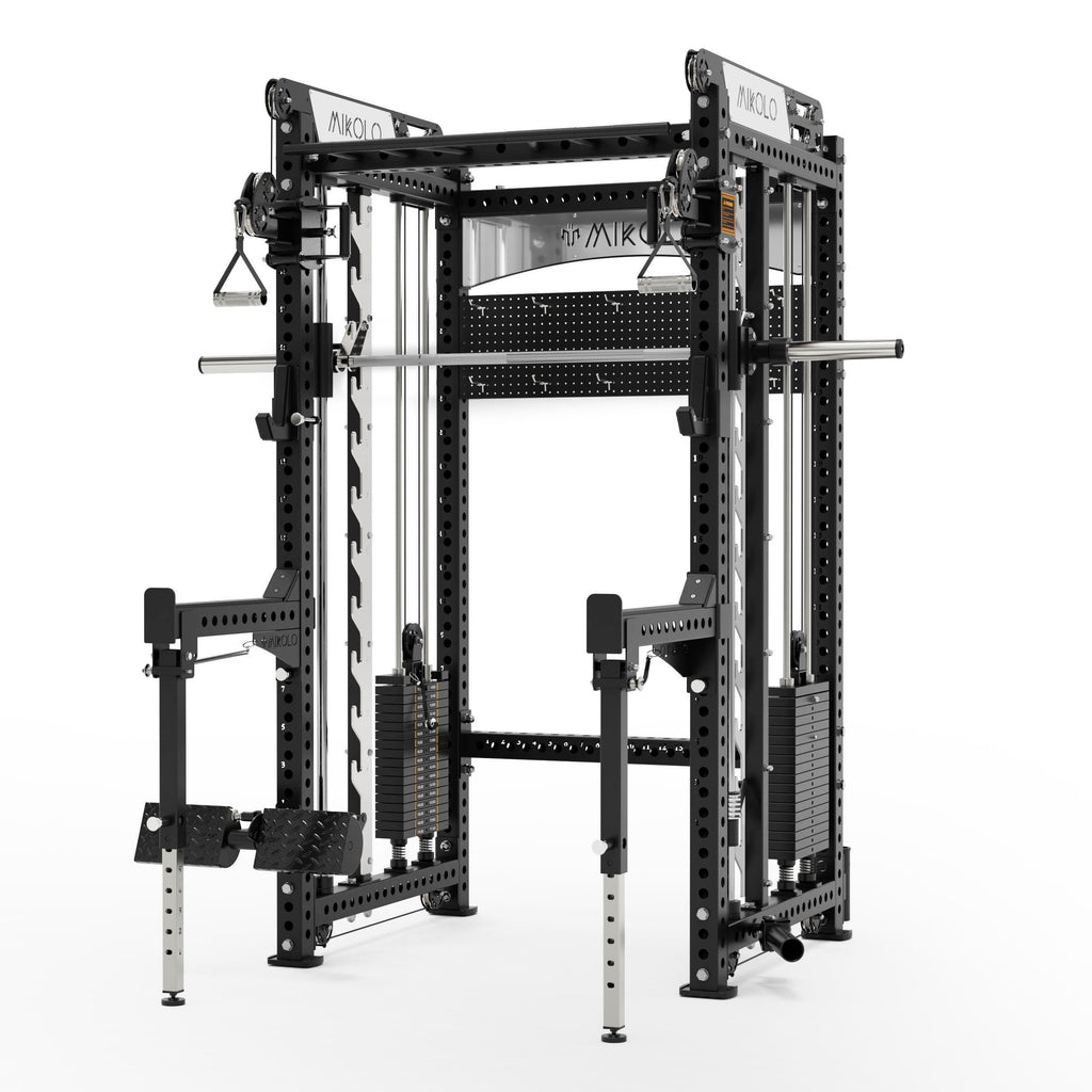 ANUBIS™-2.0 Ultimate Smith Machine Functional Trainer With Dual Weight Stacks