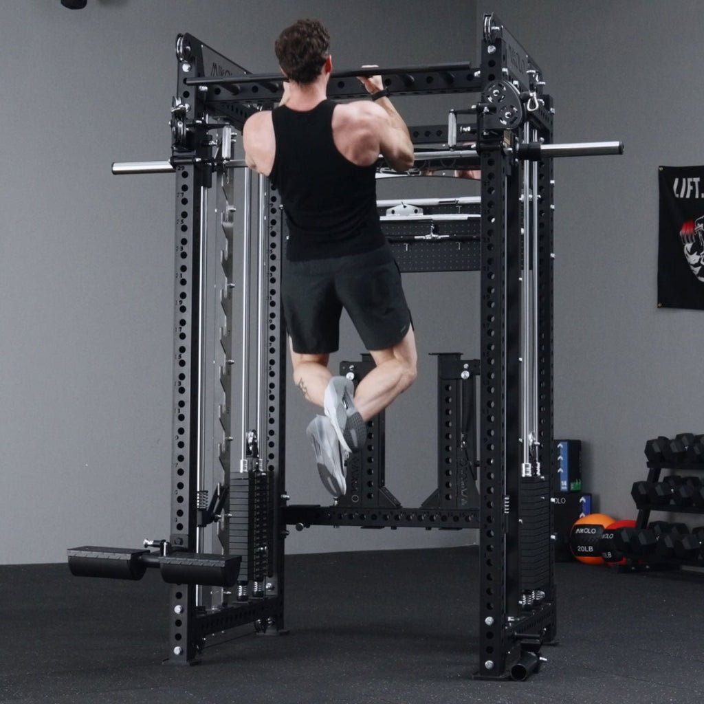 ANUBIS™-2.0 Ultimate Smith Machine Functional Trainer With Dual Weight Stacks