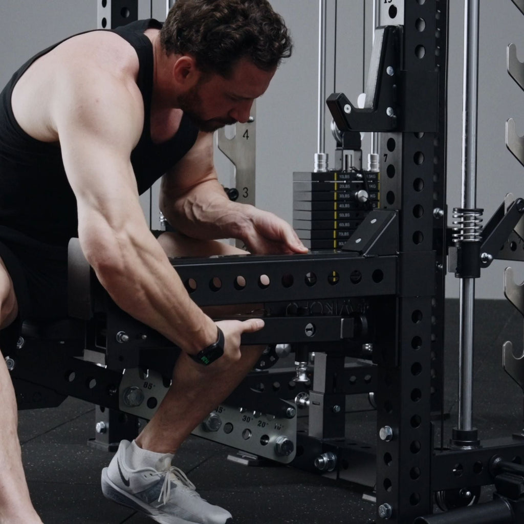 ANUBIS™-2.0 Ultimate Smith Machine Functional Trainer With Dual Weight Stacks