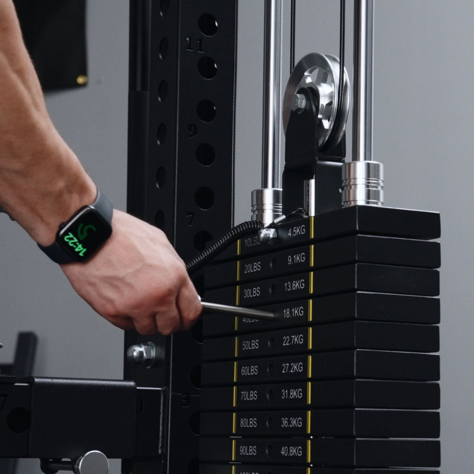 ANUBIS™-2.0 Ultimate Smith Machine Functional Trainer With Dual Weight Stacks